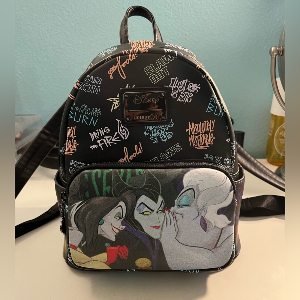 Disney villains loungefly